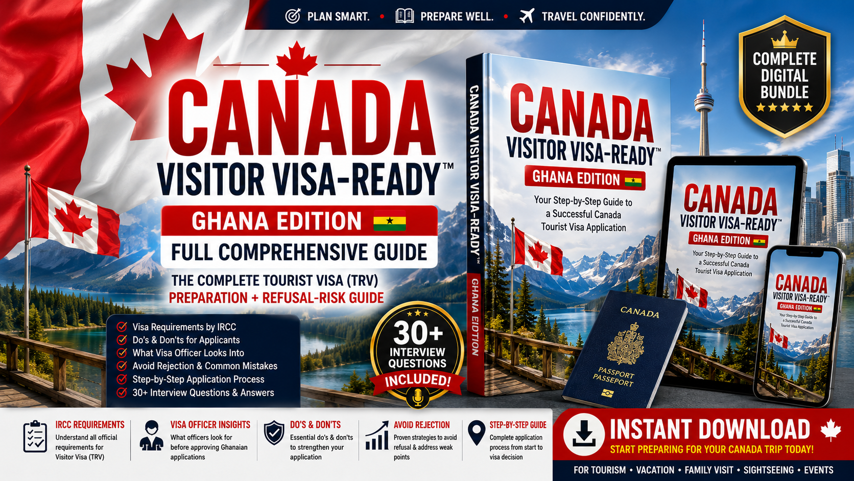 CANADA Visitor Visa-Ready™ — Ghana Edition
