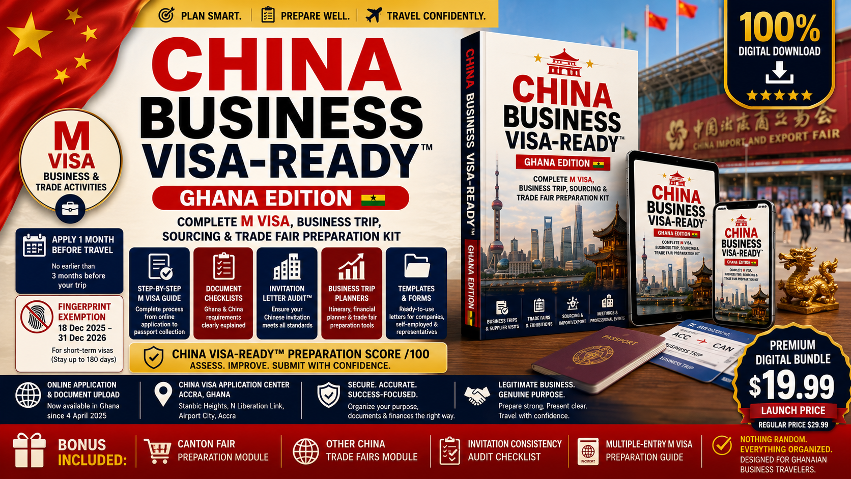CHINA Canton Fair / Business Visa (M) Comprehensive Guide