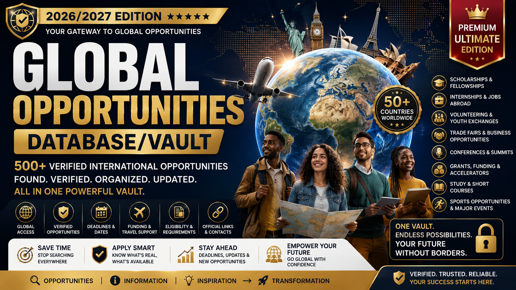 GLOBAL OPPORTUNITIES DATABASE/VAULT 2026/2027 — PREMIUM ULTIMATE 500+ EDITION