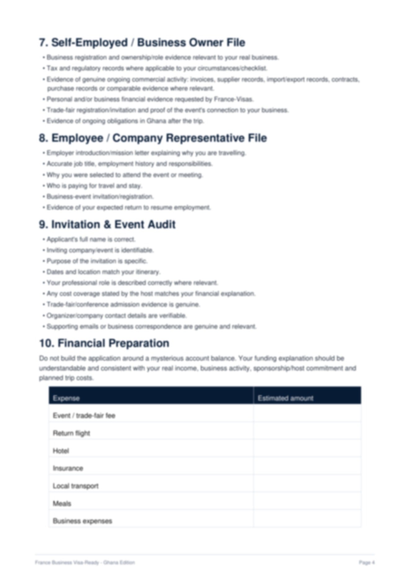 GERMANY TOURIST VISA + INTERVIEW KIT