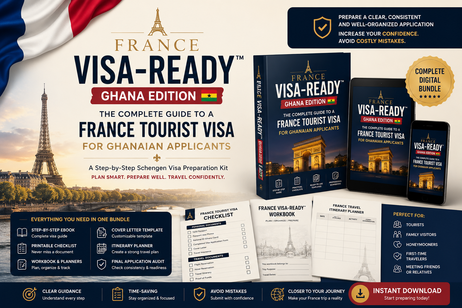 France Schengen Tourist Visa Guide