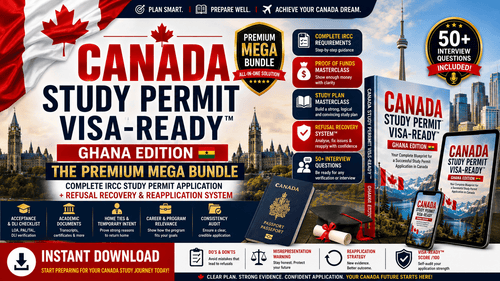 CANADA VISA APPLICATION MASTERCLASS PLAN TO SECURE YOUR VISA - COMPREHENSIVE VISA GUIDE SERIES