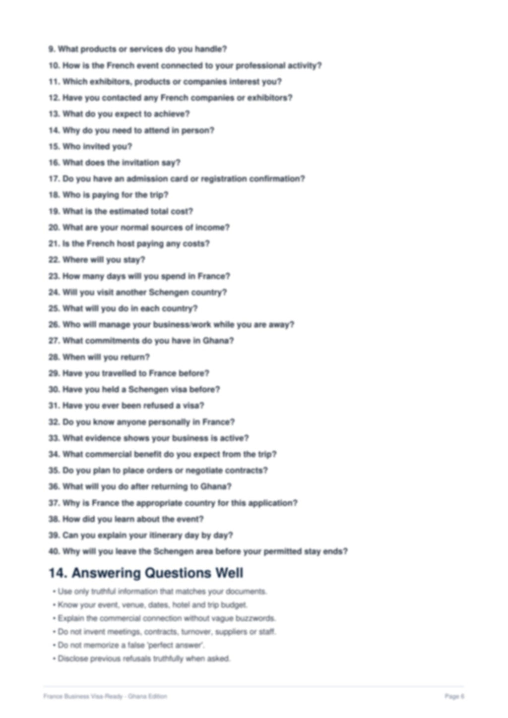 GERMANY TOURIST VISA + INTERVIEW KIT - COMPREHENSIVE VISA GUIDE SERIES
